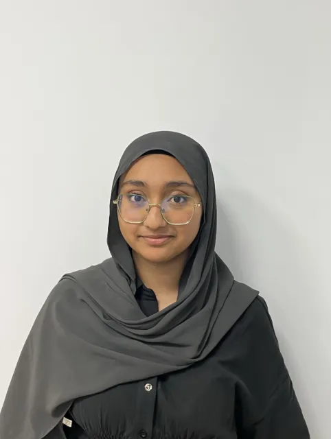 Farzana, build team member of KCLMS Volcanix
